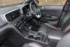 2019 Kia Sportage 1.6 T-Gdi Gt-Line S SUV 5dr Petrol Dct AWD Euro 6 (s/s) (174 Bhp) in Red — image 4