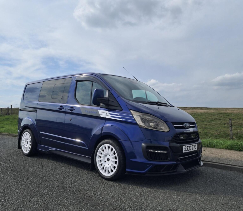 2017 Ford Transit Custom 2.0 Tdci 290 Limited L1 H1 6dr in Blue — image 1