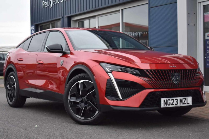 2023 Peugeot 408 1.2 Puretech Gt Fastback Eat Euro 6 (s/s) 5dr in Red — image 1