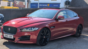 2016 Jaguar Xe 2.0d R-Sport Auto Euro 6 (s/s) 4dr in Red — image 3