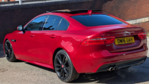 2016 Jaguar Xe 2.0d R-Sport Auto Euro 6 (s/s) 4dr in Red — image 4