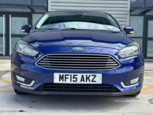 2015 Ford Focus 1.6 Tdci Titanium Euro 5 (s/s) 5dr in Blue — image 6