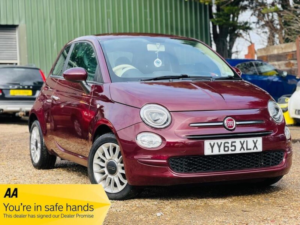 2015 Fiat 500 1.2 Eco Pop Star Euro 6 (s/s) 3dr in Red — image 1