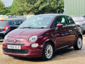 2015 Fiat 500 1.2 Eco Pop Star Euro 6 (s/s) 3dr in Red — image 5