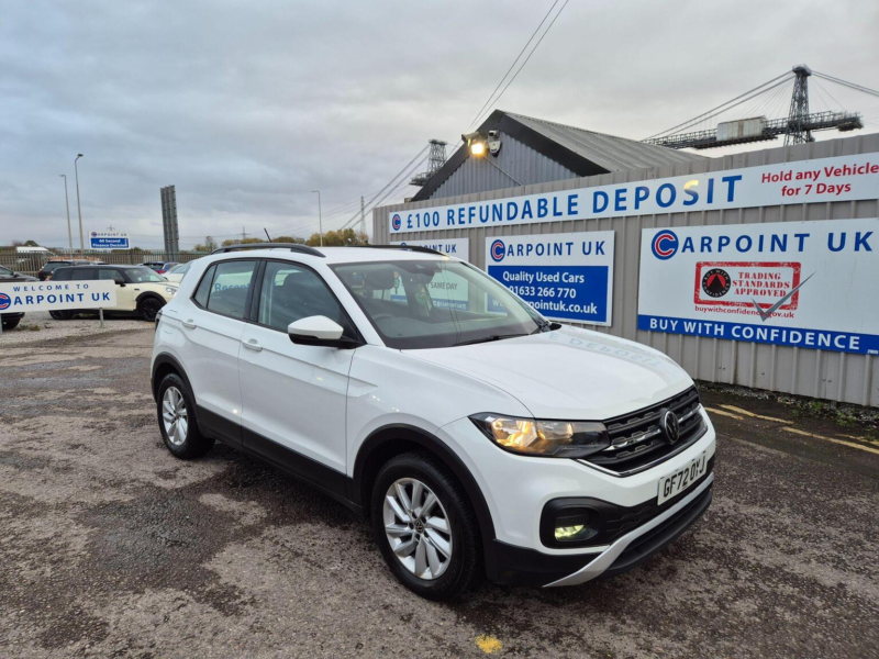 2022 Volkswagen T-Cross 1.0 Tsi Se Edition Euro 6 (s/s) 5dr in White — image 1