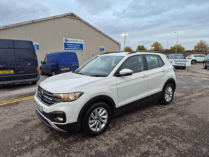 2022 Volkswagen T-Cross 1.0 Tsi Se Edition Euro 6 (s/s) 5dr in White — image 3
