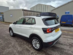 2022 Volkswagen T-Cross 1.0 Tsi Se Edition Euro 6 (s/s) 5dr in White — image 4