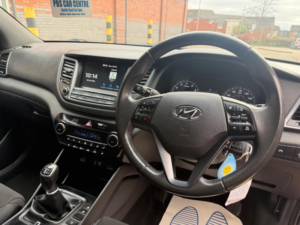 2018 Hyundai Tucson 1.6 T-Gdi Go! Se Euro 6 5dr in Blue — image 2