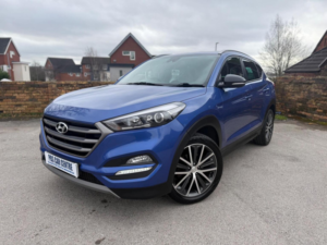 2018 Hyundai Tucson 1.6 T-Gdi Go! Se Euro 6 5dr in Blue — image 3