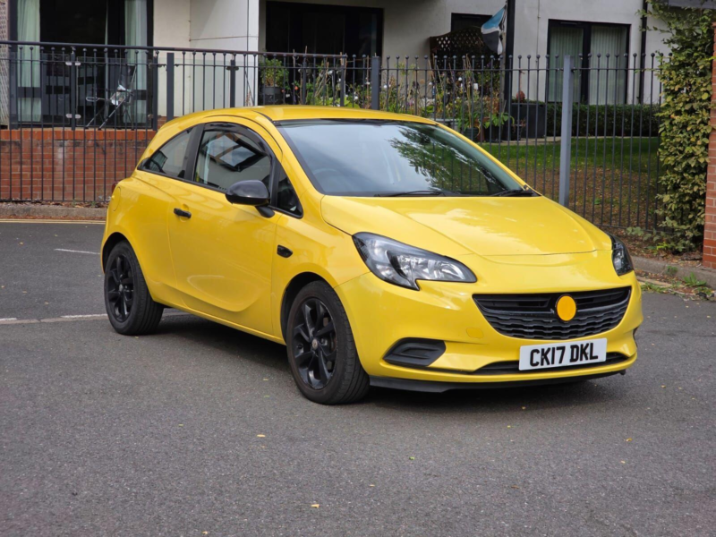 2017 Vauxhall Corsa 1.4i Ecoflex Sting Euro 6 3dr in Yellow — image 1