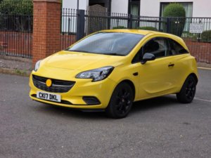 2017 Vauxhall Corsa 1.4i Ecoflex Sting Euro 6 3dr in Yellow — image 3
