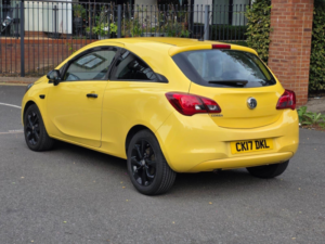 2017 Vauxhall Corsa 1.4i Ecoflex Sting Euro 6 3dr in Yellow — image 4