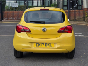 2017 Vauxhall Corsa 1.4i Ecoflex Sting Euro 6 3dr in Yellow — image 5