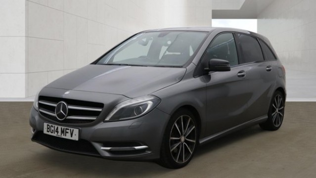 2014 Mercedes-Benz B Class 1.5 B180 Cdi Sport Diesel Grey 5dr Lowtax+snav+leather+7 Stamps in Grey — image 1