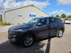 2017 Hyundai Tucson 1.7 Crdi Blue Drive Se Euro 6 (s/s) 5dr in Grey — image 3