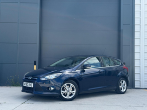 2013 Ford Focus 1.6 Tdci Econetic Zetec Euro 5 (s/s) 5dr in Blue — image 3