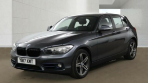 2017 BMW 1 Series 2.0 118d Sport Auto Euro 6 (s/s) 5dr in Grey — image 2