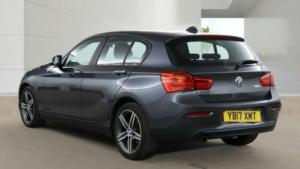 2017 BMW 1 Series 2.0 118d Sport Auto Euro 6 (s/s) 5dr in Grey — image 3