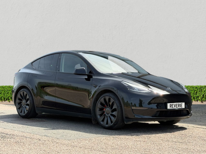 2024 Tesla Model Y (dual Motor) Performance SUV 5dr Electric Auto 4wde (426 Bhp) in Black — image 1