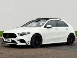 2019 Mercedes-Benz A-Class 2.0 A35 Amg (premium Plus) Hatchback 5dr Petrol Spds Dct 4matic Euro 6 (s/s) (306 Ps) in White — image 3