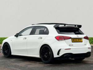 2019 Mercedes-Benz A-Class 2.0 A35 Amg (premium Plus) Hatchback 5dr Petrol Spds Dct 4matic Euro 6 (s/s) (306 Ps) in White — image 5