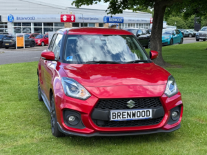 2024 Suzuki Swift 1.4 Boosterjet Mhev Sport Hatchback 5dr Petrol Hybrid Manual Euro 6 (s/s) (129 Ps) in Red — image 2