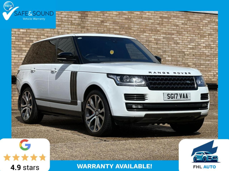 2017 Land Rover Range Rover 5.0 V8 Sv Autobiography Dynamic in White — image 1