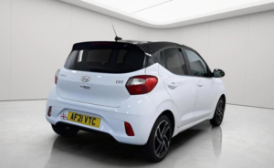 2021 Hyundai I10 1.0 Premium Auto Euro 6 (s/s) 5dr in White — image 2