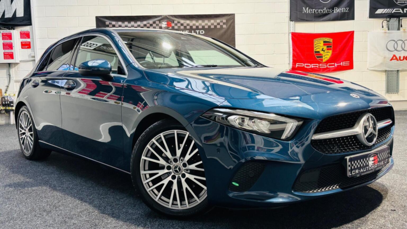 2021 Mercedes-Benz A Class 1.3 A200 Sport Edition (executive) 7g-Dct Euro 6 (s/s) 5dr in Blue — image 1