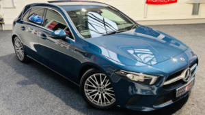 2021 Mercedes-Benz A Class 1.3 A200 Sport Edition (executive) 7g-Dct Euro 6 (s/s) 5dr in Blue — image 4