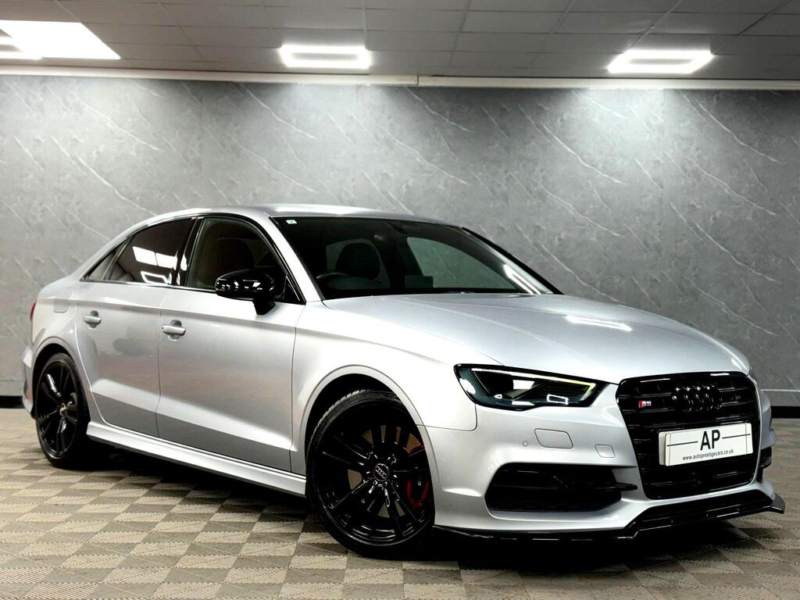 2015 Audi S3 2.0 Tfsi Saloon 4dr Petrol S Tronic Quattro Euro 6 (s/s) (300 Ps) in Glacier Silver — image 1