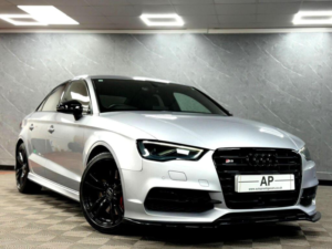 2015 Audi S3 2.0 Tfsi Saloon 4dr Petrol S Tronic Quattro Euro 6 (s/s) (300 Ps) in Glacier Silver — image 3