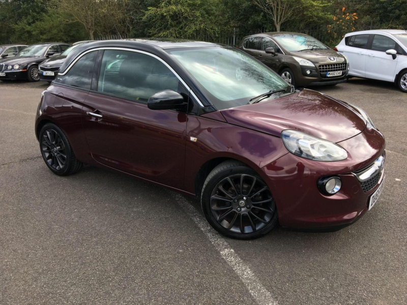 2015 Vauxhall Adam 1.2i Glam Euro 6 3dr in Red — image 1