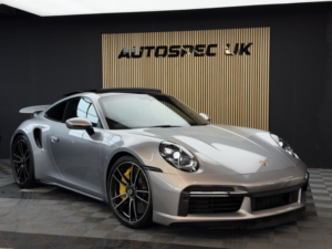 2023 Porsche 911 3.7 T 992 Turbo S in Silver — image 2