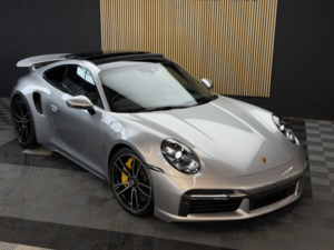2023 Porsche 911 3.7 T 992 Turbo S in Silver — image 3