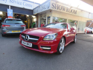 2014 Mercedes-Benz Slk 2.1 Slk250 Cdi Amg Sport G-Tronic+ Euro 5 (s/s) 2dr in Red — image 5