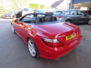 2014 Mercedes-Benz Slk 2.1 Slk250 Cdi Amg Sport G-Tronic+ Euro 5 (s/s) 2dr in Red — image 6