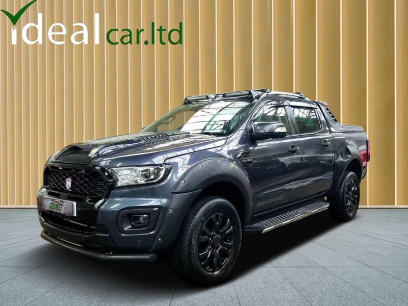 2021 Ford Ranger 2.0 Ecoblue Wildtrak Pickup Double Cab 4dr Diesel Auto 4WD Euro 6 (s/s) (213 Ps) in Grey — image 1