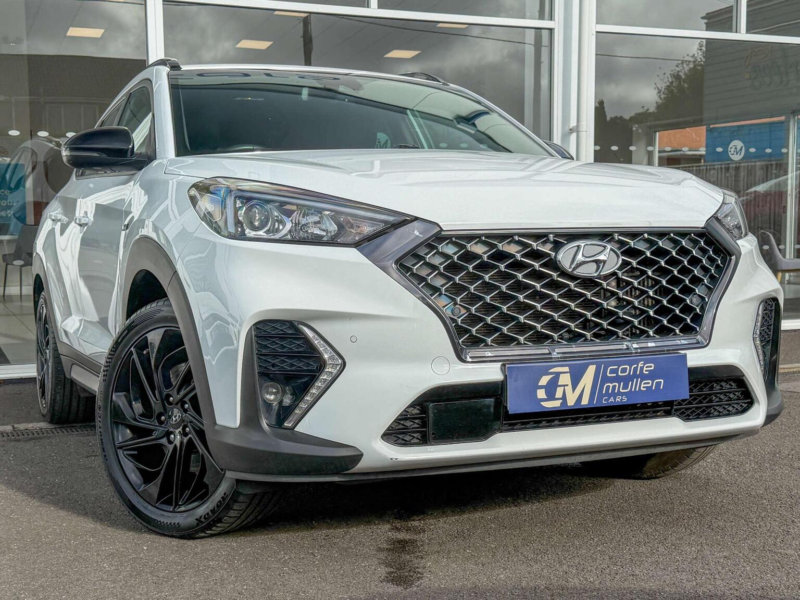 2020 Hyundai Tucson 1.6 Crdi Mhev N Line Euro 6 (s/s) 5dr in White — image 1