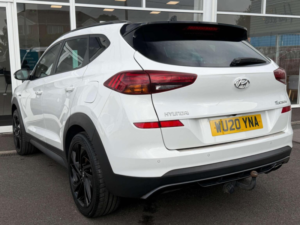 2020 Hyundai Tucson 1.6 Crdi Mhev N Line Euro 6 (s/s) 5dr in White — image 2