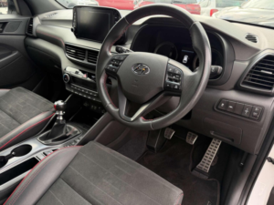 2020 Hyundai Tucson 1.6 Crdi Mhev N Line Euro 6 (s/s) 5dr in White — image 3