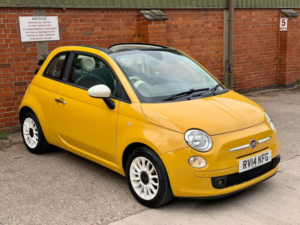 2014 Fiat 500c 0.9 Twinair Colour Therapy Euro 6 (s/s) 2dr in Yellow — image 2