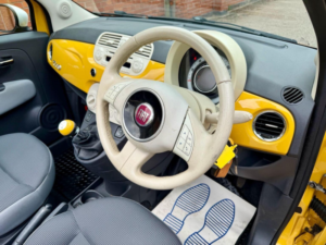 2014 Fiat 500c 0.9 Twinair Colour Therapy Euro 6 (s/s) 2dr in Yellow — image 4