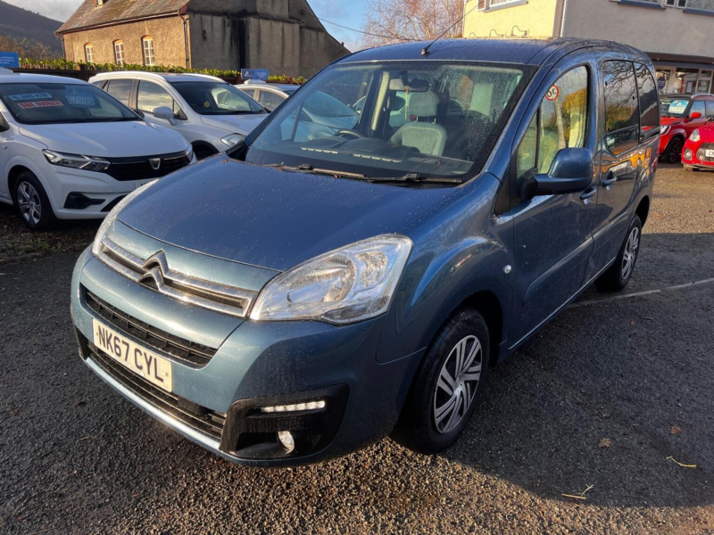 2017 Citroen Berlingo 1.6 Bluehdi Feel Multispace MPV Euro 6 5dr in Blue — image 1