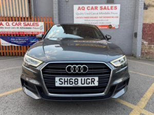 2018 Audi A3 1.0 Tfsi 30 S Line Sportback Euro 6 (s/s) 5dr in Grey — image 2