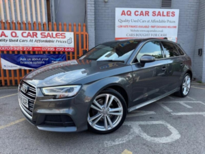2018 Audi A3 1.0 Tfsi 30 S Line Sportback Euro 6 (s/s) 5dr in Grey — image 3