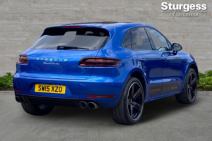 2015 Porsche Macan 3.6t V6 Turbo Pdk 4WD Euro 6 (s/s) 5dr in Blue — image 5