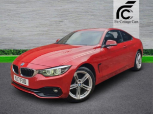 2017 BMW 4 Series 2.0 420d Sport Auto Xdrive Euro 6 (s/s) 2dr in Red — image 4