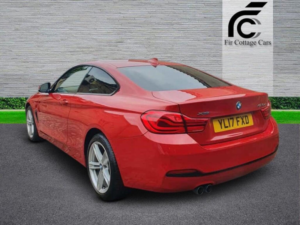 2017 BMW 4 Series 2.0 420d Sport Auto Xdrive Euro 6 (s/s) 2dr in Red — image 5