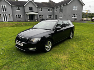 2015 Skoda Octavia 1.6 Tdi Se Business Estate With Service History,p/x To Clear in Black — image 2